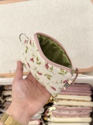 Mały Portfel (Handmade) - floral pattern