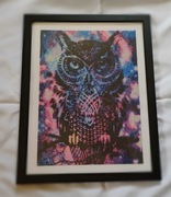 Obraz Sowa haft diamentowy 5 d 