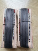 2 sztuki 2x Opona szosowa Vittoria Rubino Pro czarno/transparentna 25x700