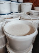 Miód 14kg rzepakowy w wiadrze wiadro z pasieki wiaderko od pszczelarza