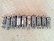 Zestaw lamp Telefunken do radia - 10 sztuk