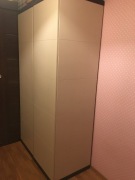 Dwudrzwiowa Szafa Pinio, LARA, wanilia-wenge