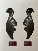 Element Kuty Liść (1szt) 40x110  136/1