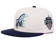 Czapka z daszkiem prosty czapeczka bejsbolówka biało granatowa lato unisex