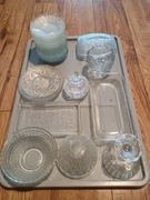 Szkła kryształy prl vintage