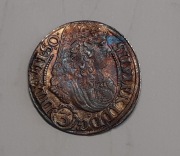 Sylwiusz Fryderyk, 3 krajcary 1677 SP, Oleśnica, piękne !!!!