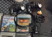 PlayStation 2 + zestaw 6 gier + Złącze HDMI 