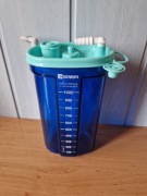 Pojemnik wielorazowy do drenażu ssaka medycznego 1L i 1 wkład SERRES 