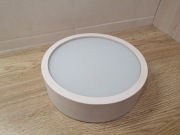 Lampa drewniana okrągła