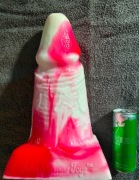 John Thomas Dildo The Wopper Platinum Silicone L (Medium hardness)