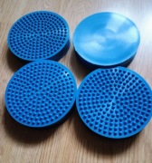 Dysk Sensoryczny Równoważny Rehabilitacyjny 14cm Zestaw 4szt Niebieski