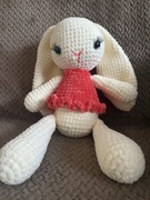 Pierwsza przytulanka - Króliczek hand-made