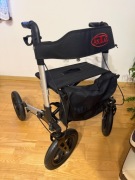 BALKONIK, CHODZIK,WÓZEK DLA SENIORA NA DUŻYCH POMPOWANYCH KOŁACH - BEZ KODU