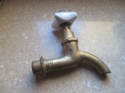 KRAN ZAWÓR WYLEWKA RETRO SZPUNT BECZKA PRL