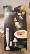 Blender ręczny Braun Multiquick1 SZATKOWNICA TRZEPACZKA 