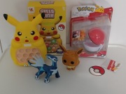 POKEMONY -Funko POP, Clip NGo Torchic, DIALGA, GRA POPIT 