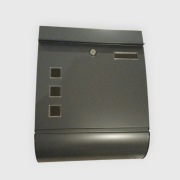 Nowoczesna Skrzynka na Listy Stal Nierdzewna LIVARNO | Gazetownik