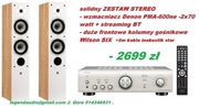 zestaw Wzmacniacz Denon pma600ne + kolumny Wilson SIX J. Góra + 5m kabla
