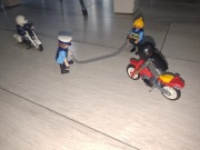 Playmobil pościg policja kolczatka