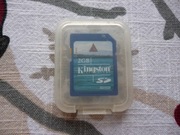 Karta pamięci SD Kingston 2 GB z pudełkiem