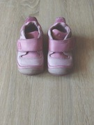 Różowe buty dziecięce dla dziewczynki skórzane trzewiki Stride Rite 18