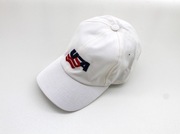 Czapka z daszkiem USA pełna  FULL BRIM CAP Biała