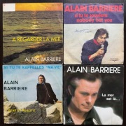 4 single Alain Barriere, Francja, POP, lata 1970-80