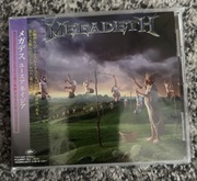 MEGADETH - Youthanasia (Japan CD)obi