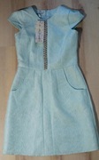 Nowa Sukienka Jasnoniebieska marki Paolo Moretti w rozm.36