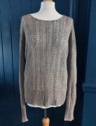 Oska lniany sweter 42-46