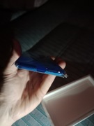 Etui iPhone 9 niebieskie 