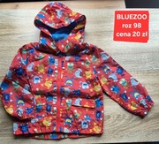 Kurtka przejściowa wiatrówka 98 czerwona ufoludek kosmita kurteczka jesień 