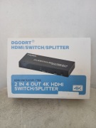 Rozdzielacz przełącznika HDMI...e PS4 TV Laptop Xbox