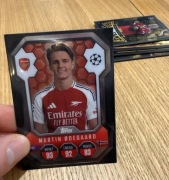 ODEGAARD SH 2 Chrome Shield Match Attax 2025 Topps Karty Piłkarskie