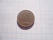 Polska moneta 20 gr groszy 1992