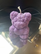Świeczka miś diy