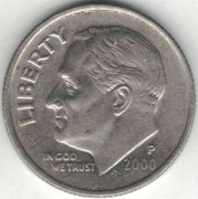 USA 10 centów 2000 P nr 1