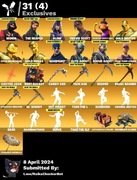 Fortnite Travis Scott, Ikonik, Take The L, Ratowanie Świata OG Na własność