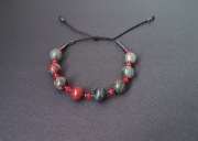 Bransoletka kamień heliotrop