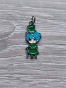 Metalowy breloczek Ciel Phantomhive anime Black Butler Kuroshitsuji 