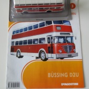 KULTOWE AUTOBUSY PRL DEAGOSTINI 1/72  BUSSING D 2 U