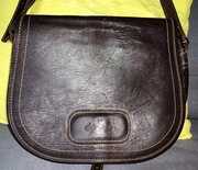 Torebka-listonoszka vintage skóra