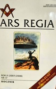Ars Regia-Rocznik Nr 17 Wydanie Jubileuszowe+płyta cd z muzyką masońską