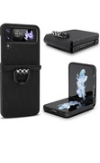 Etui Czarne składane Galaxy Z Flip 4 5G