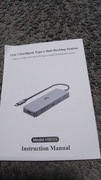 Hub usb typ-c HB025