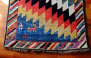 Dywan wełniany 0,96 x 2,18 m ręcznie tkany Vintage Iran