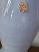 Niebieski wazon z wytwórni Aseda Glasbruk, lata 60-te XX wieku, vintage