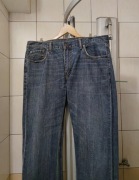 Spodnie XL  jeansowe jeansy Levi's Strauss niebieskie szare błękitne 559 