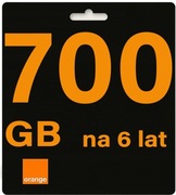 Internet Mobilny Orange 700GB na 6 lat Karta SIM STARTER LTE 4G 5G