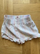 Levis krótkie spodenki w paski dla dziecka bawełniane 98